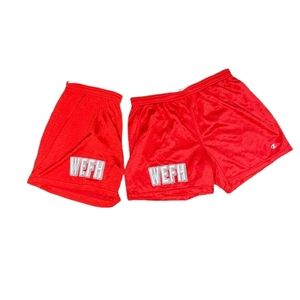 Women's Champion authentic mesh shorts 1 size M and 1 size S